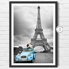 Ilustração Quadro Paris